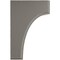 Ekena Millwork 3 1/2"W x 4"D x 6"H Clarksville Wood Vintage Decor Bracket, Reclaimed Grey BKTWD04X04X06CVGY - alternate 2
